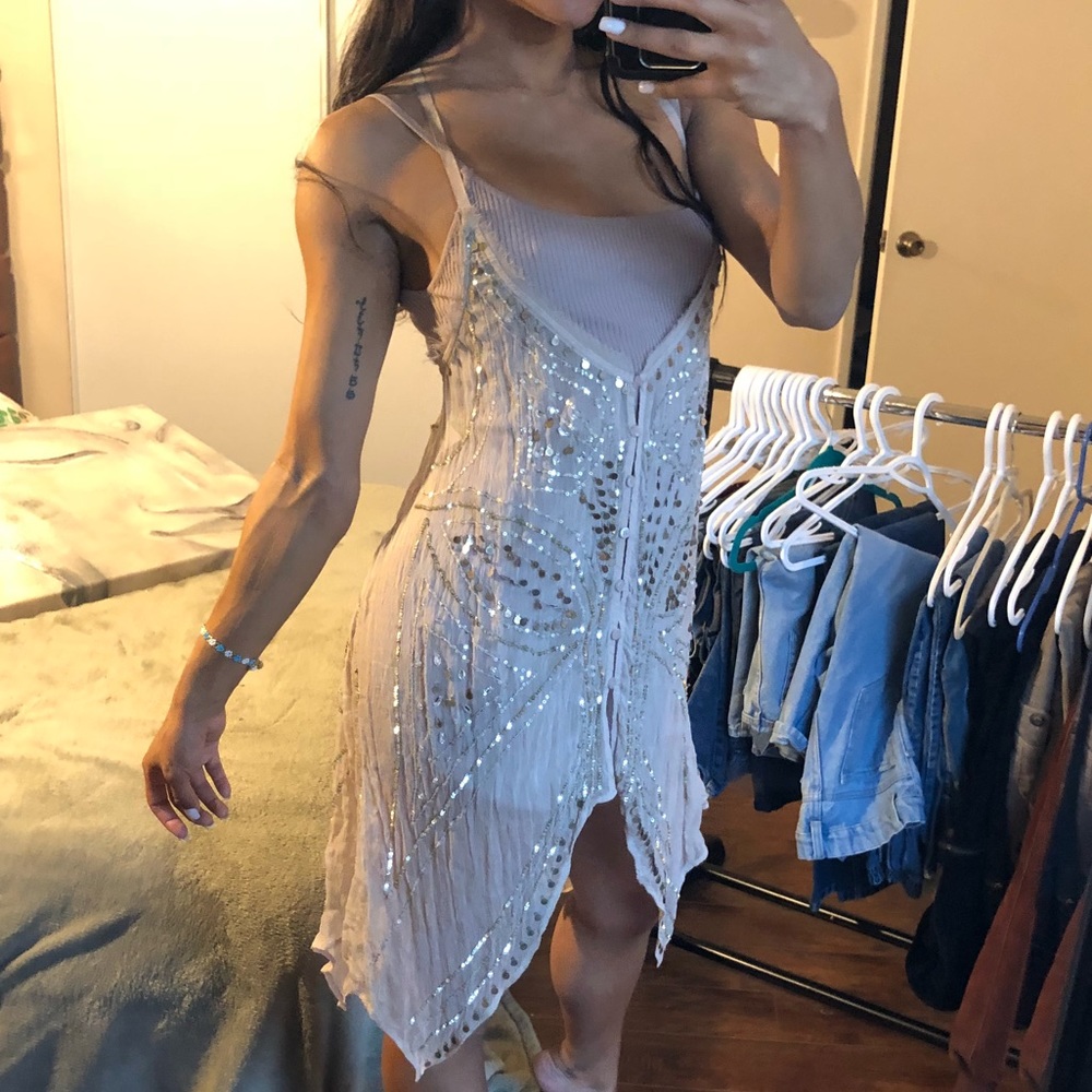 KIMCHI BLUE SEQUINED DRESS🚨